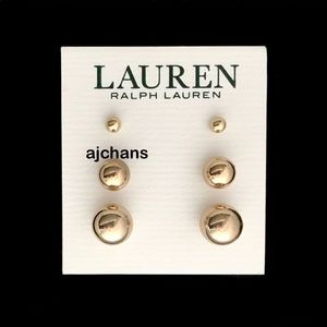 Lauren Ralph Lauren Gold Metal Ball Set